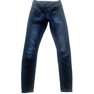 G-Star Raw Women's Lynn Mid Skinny Jeans Size W 27 L 32
